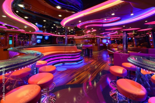 Nightclub on a Cruise Ship