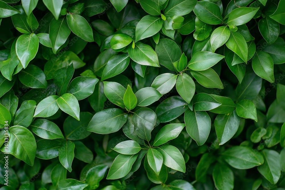 green leaves of tropical plants bush by generative ai green leaves of tropical plants bush by generative ai
