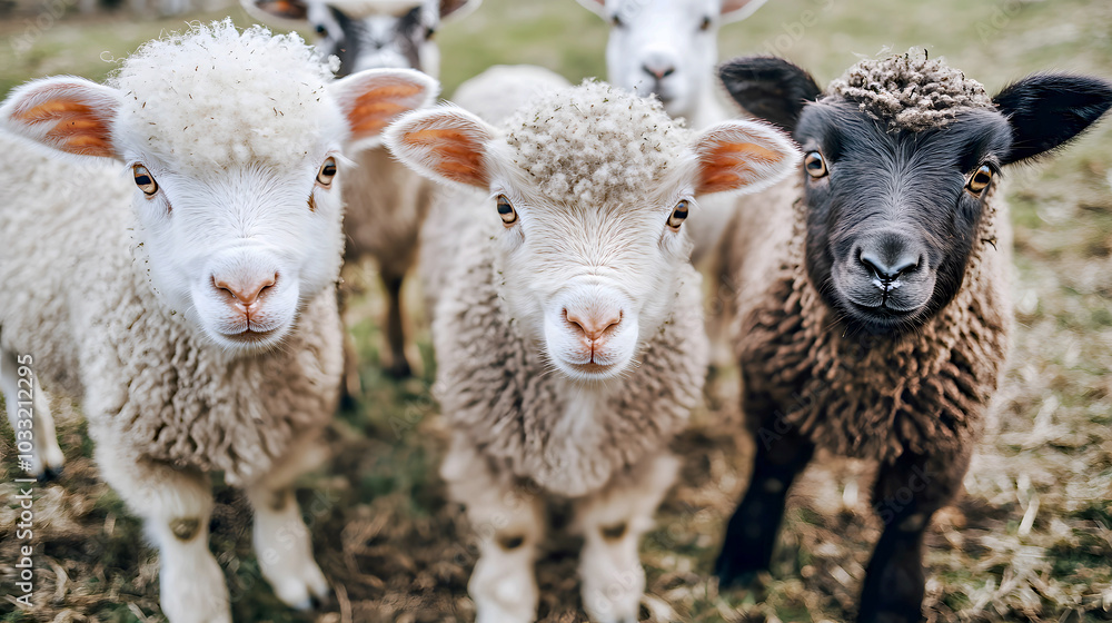 Obraz premium Sustainable Methods in Livestock Farming Practices
