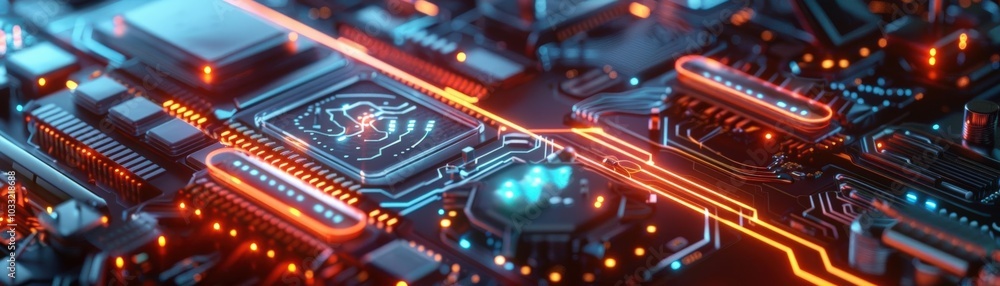 Illustrate a visually striking CG 3D representation of a state-of-the-art HR tech expo Illustrate a visually striking CG 3D representation of a state-of-the-art HR tech expo