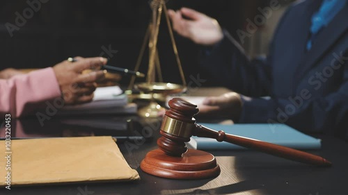 Wallpaper Mural Lawyer businessman working with lawbook in office or courtroom Legal counsel with gavel and legal law. justice and lawyer concept Judge gavel hammer on Lawyer desk Torontodigital.ca