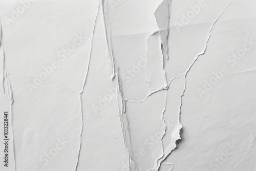 Wallpaper Mural Textured torn white paper background Torontodigital.ca