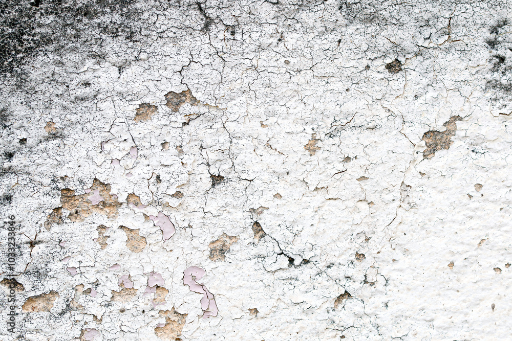 Obraz premium Light Gray Stucco Wall Texture. Abstract Background