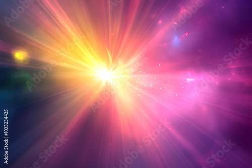 Rainbow Lens Flare Effect backgrounds graphics purple