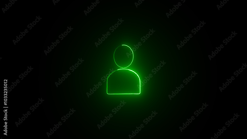 contact icon illustration, black backround contact icon illustration, black backround