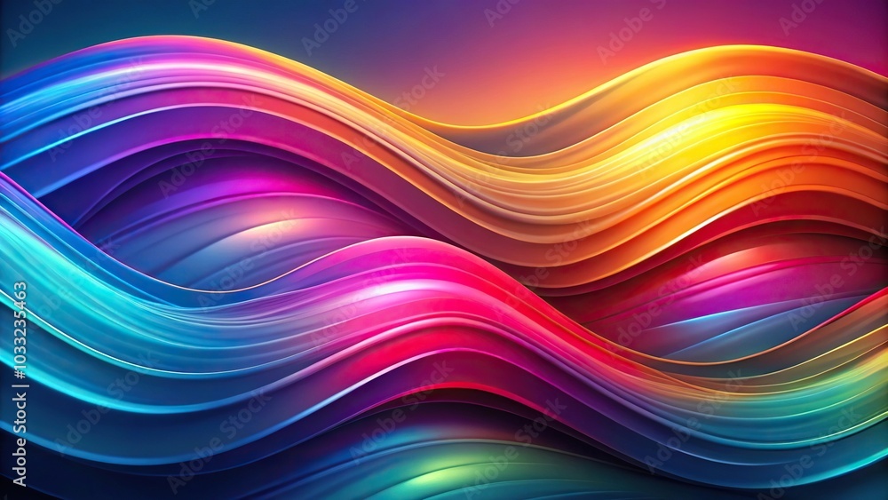 Abstract background with dynamic wavy shapes silhouette Abstract background with dynamic wavy shapes silhouette