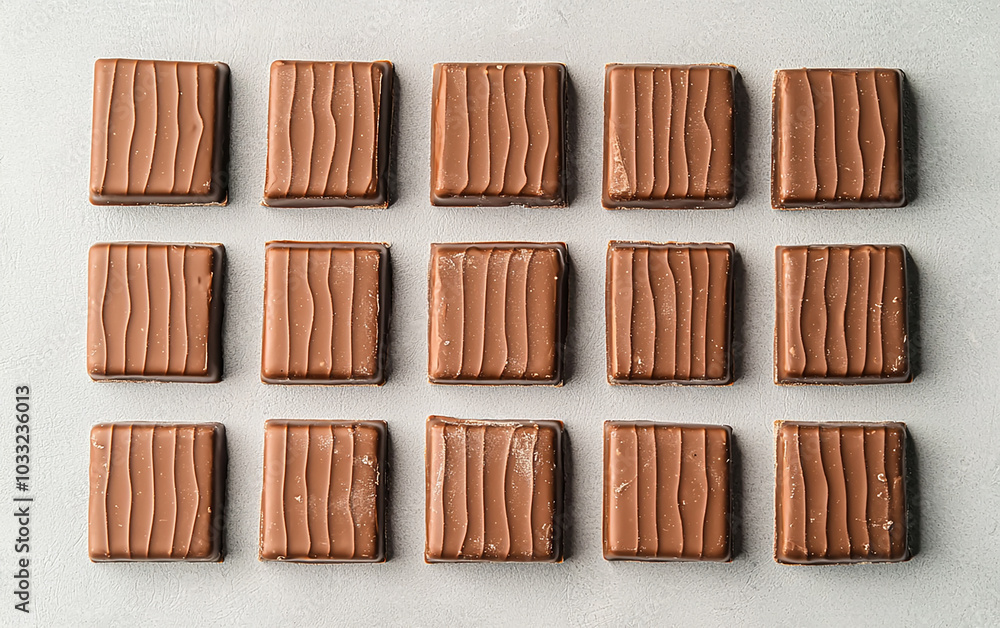 chocolate on white background chocolate on white background