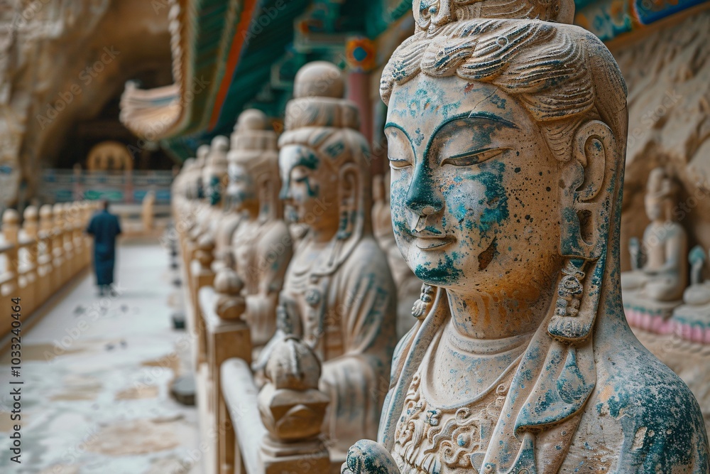 Ancient Dunhuang Mogao Caves, Sacred Buddhist Art and Cultural Heritage in China’s Grottoes Ancient Dunhuang Mogao Caves, Sacred Buddhist Art and Cultural Heritage in China’s Grottoes