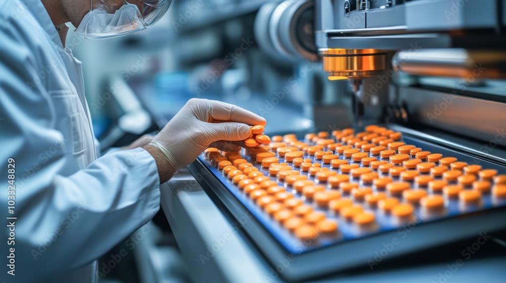 Medical scientists develop vaccines to treat patients in the lab. Medical scientists develop vaccines to treat patients in the lab.