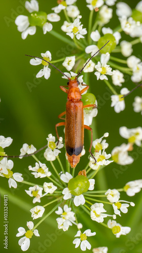 Common red soldier beetle - Rhagonycha fulva photo