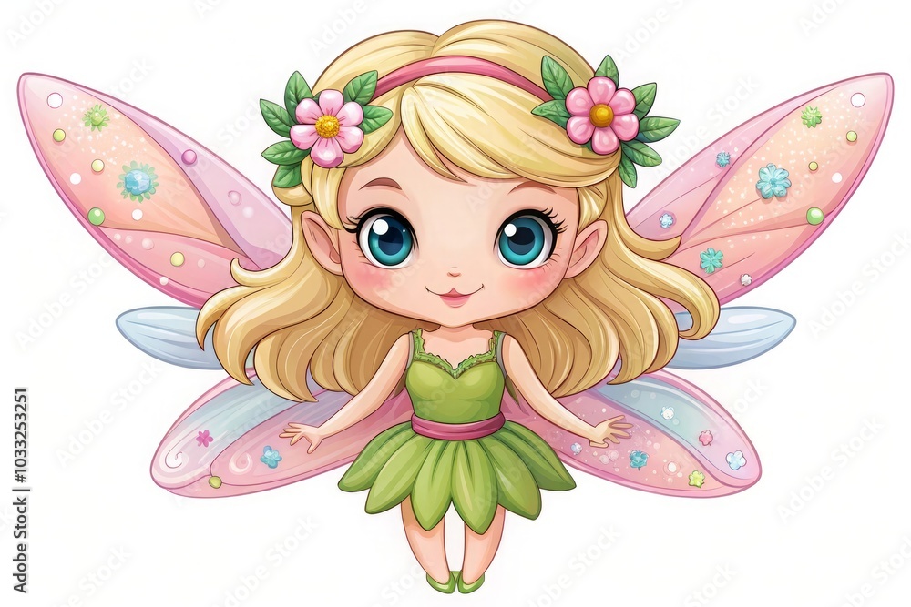 fairy with butterfly