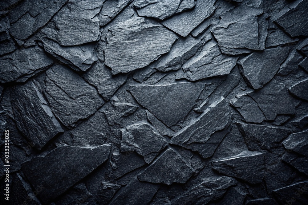 Abstract black stone wallpaper with luxurious dark grey texture Macro Abstract black stone wallpaper with luxurious dark grey texture Macro