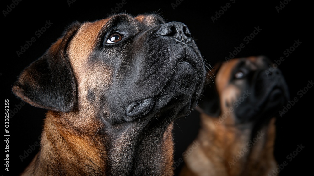 Saint Bernard Dog Portrait Close up Furry Canine Pet Animal Friendly Loyal Com Saint Bernard Dog Portrait Close up Furry Canine Pet Animal Friendly Loyal Com