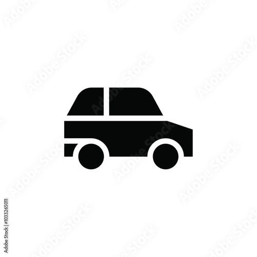 Car icon web design in vector