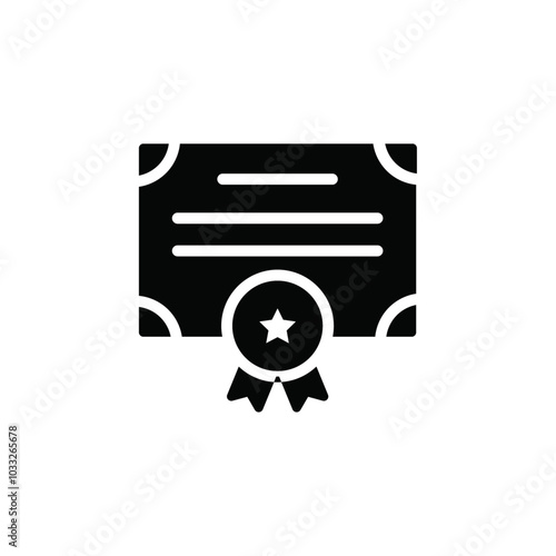 Certification diploma icon web design in vector