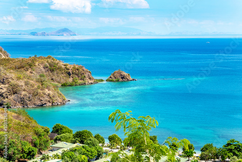 Tableau sur toile West coast, Labuan Bajo, Ost Nusa Tenggara, Flores, Indonesia, Southeast Asia