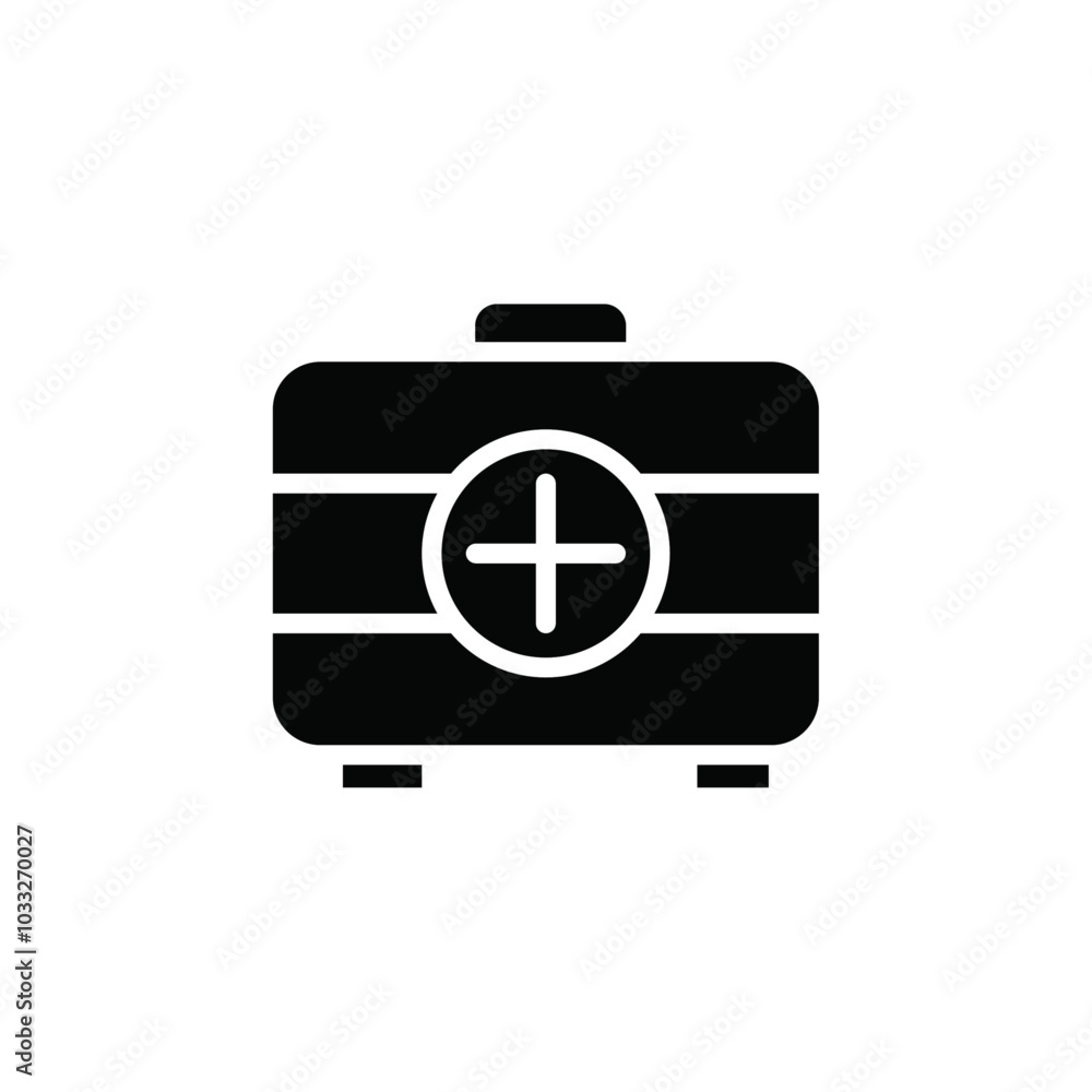 Emergency kit icon web design in vector Emergency kit icon web design in vector