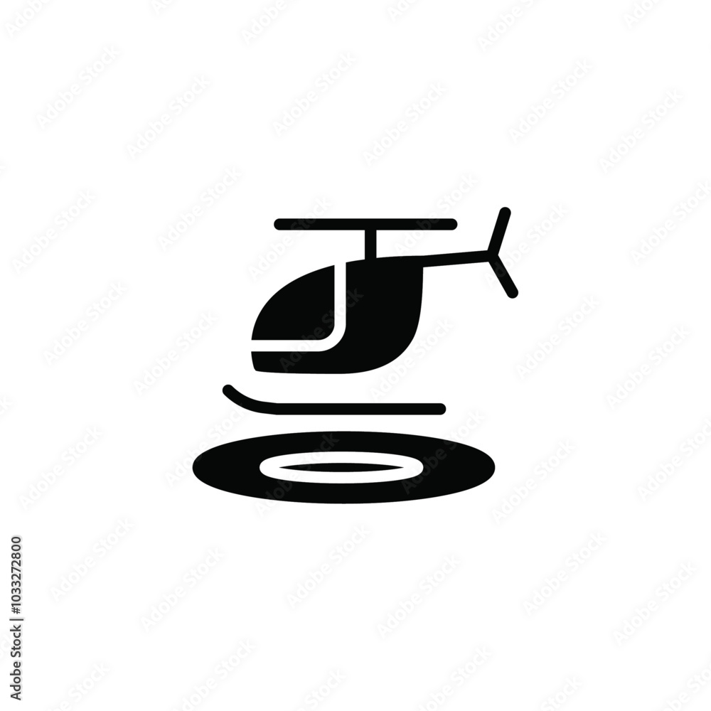 helicopter helipad icon web design in vector helicopter helipad icon web design in vector