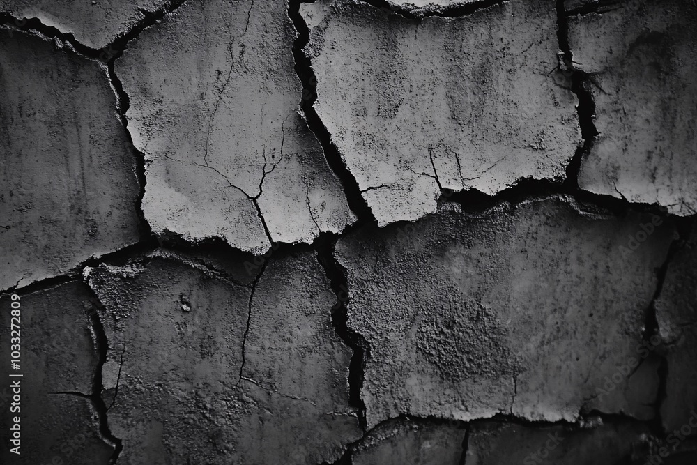 Cracked Earth: A Monochromatic Study of Drought Cracked Earth: A Monochromatic Study of Drought