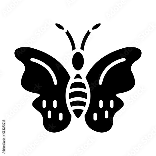 Butterfly Vector Icon Style