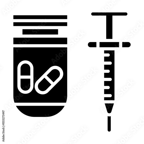 Steroids Vector Icon Style