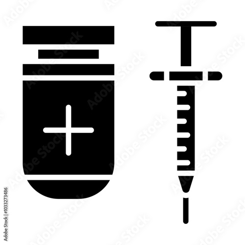 Opioids Vector Icon Style