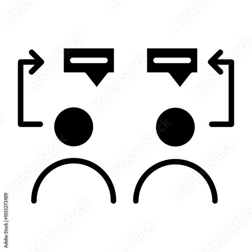 Counsellor Vector Icon Style