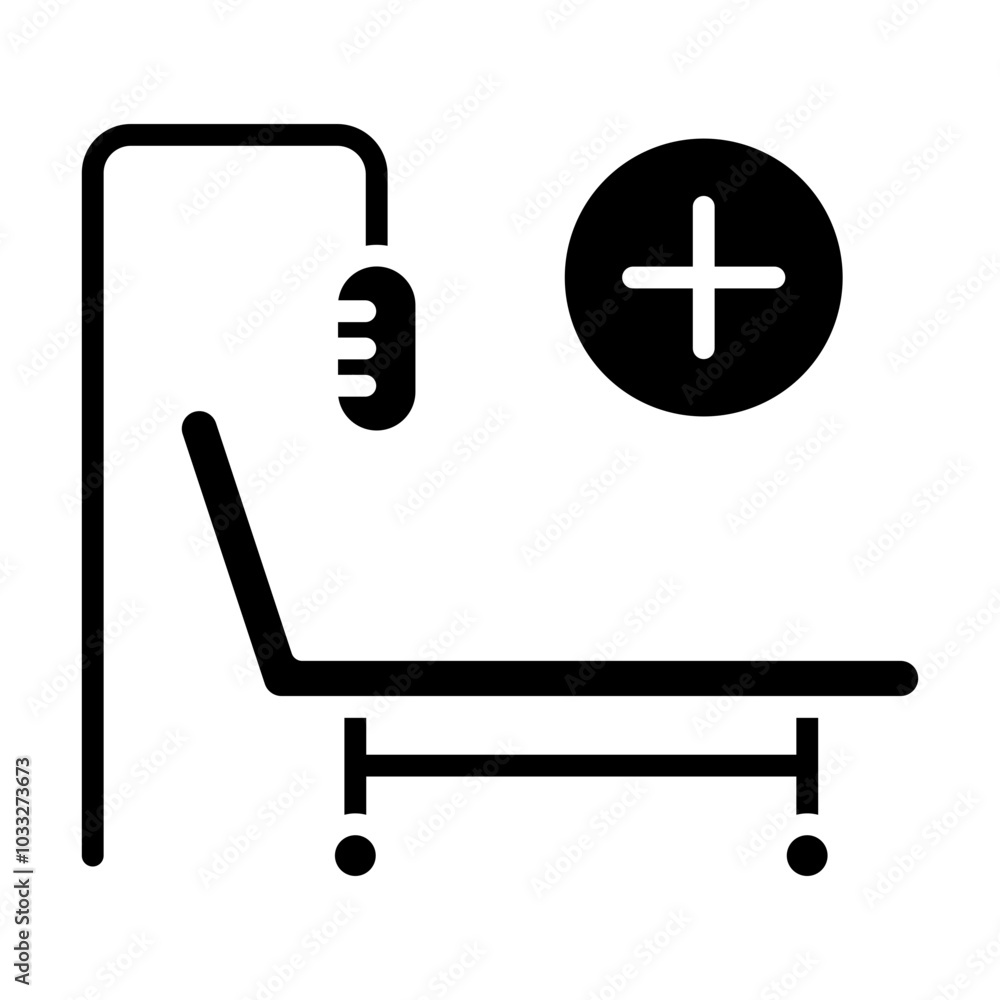 Fototapeta premium Treatment Vector Icon Style