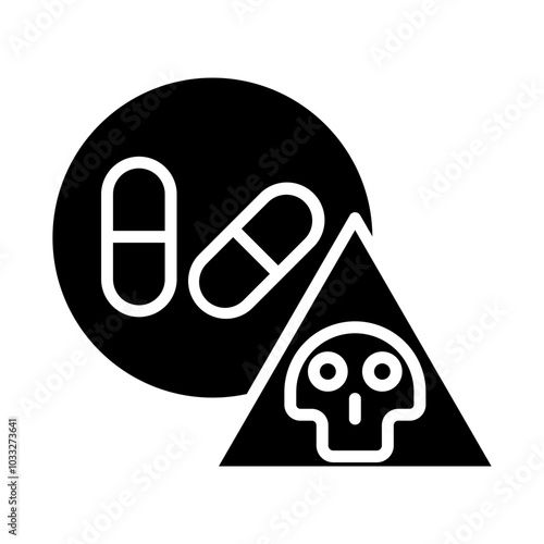 Overdose Vector Icon Style