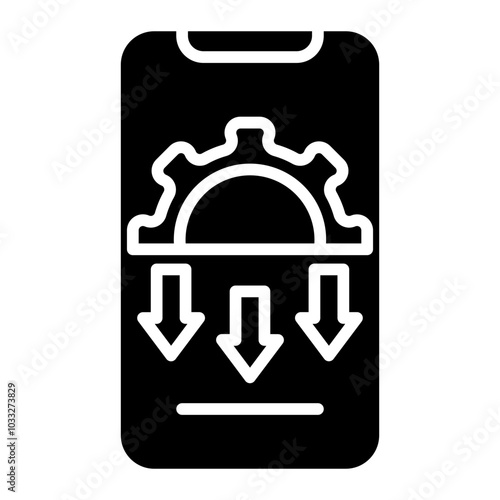 Automation Drawbacks Vector Icon Style