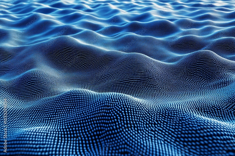 Abstract Blue Water Surface Texture Abstract Blue Water Surface Texture