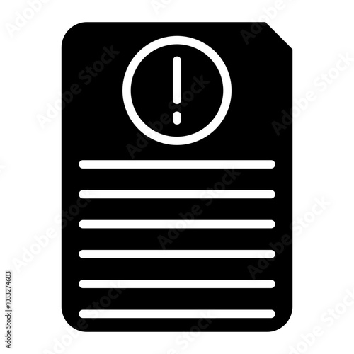 Complaint Vector Icon Style