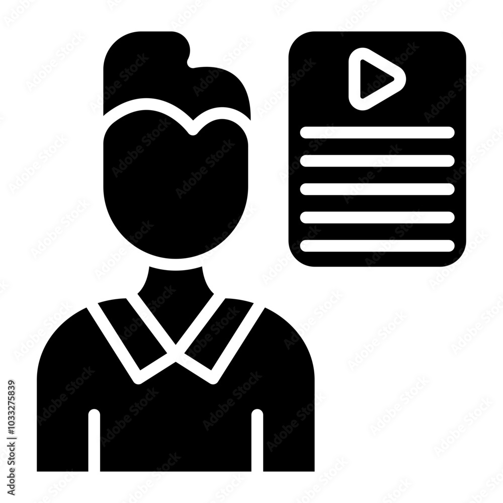 User Generated content Vector Icon Style User Generated content Vector Icon Style