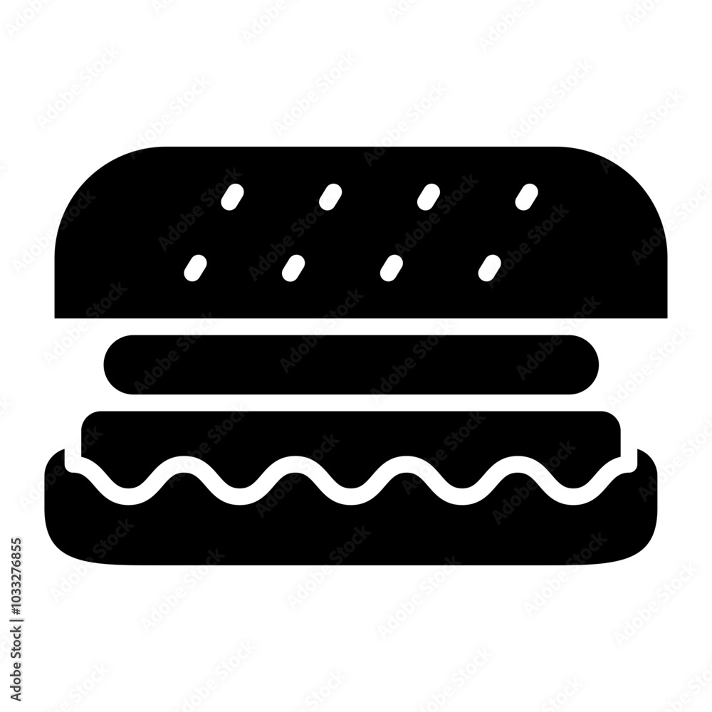 Sandwich Vector Icon Style Sandwich Vector Icon Style
