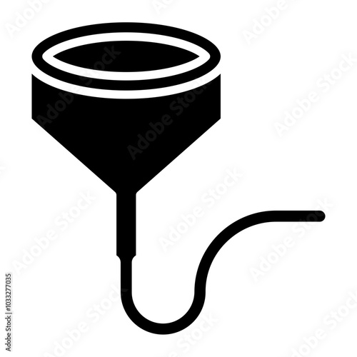 Beer Bong Vector Icon Style