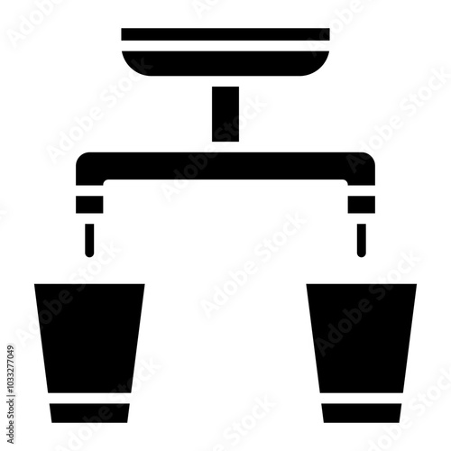Double Shot Vector Icon Style