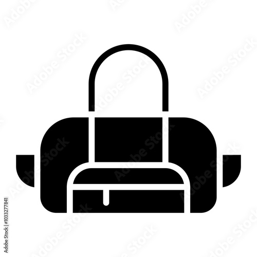Diaper bag Vector Icon Style