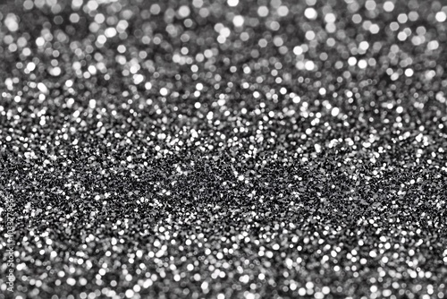 Silver Glitter Texture Background: Shimmering Sparkle for Festive Designs