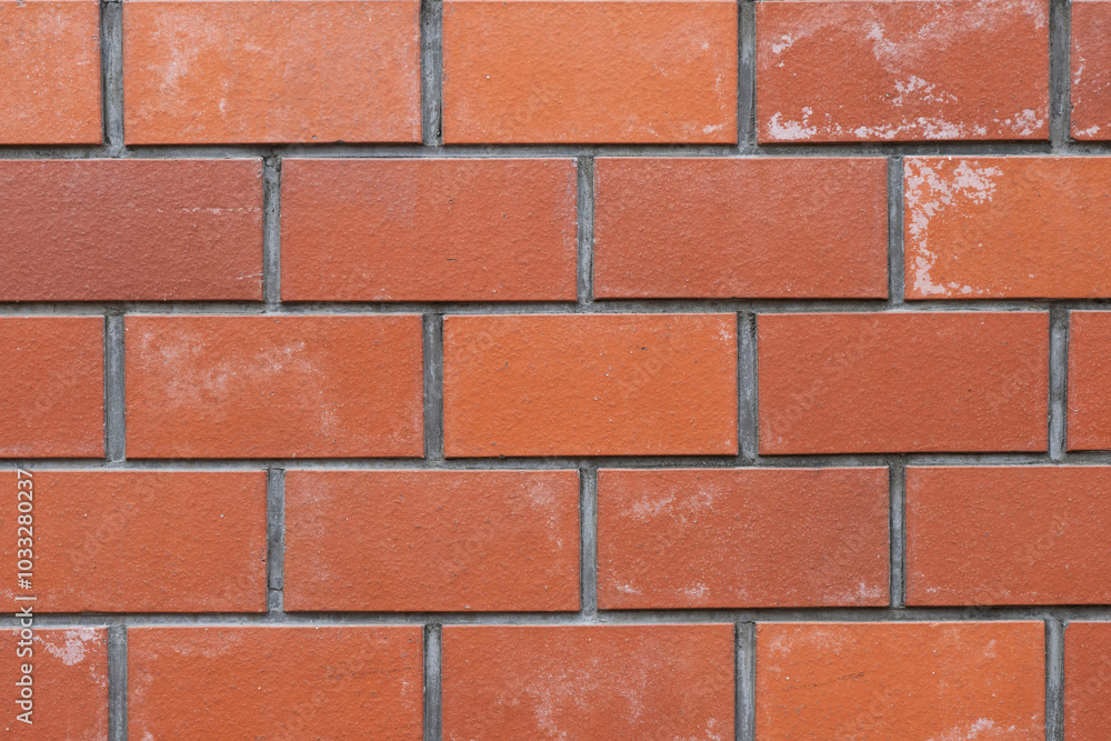 Obraz premium 赤レンガの背景素材