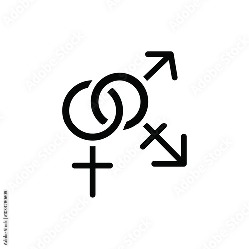Rainbow LGBT flag icon web design in vector