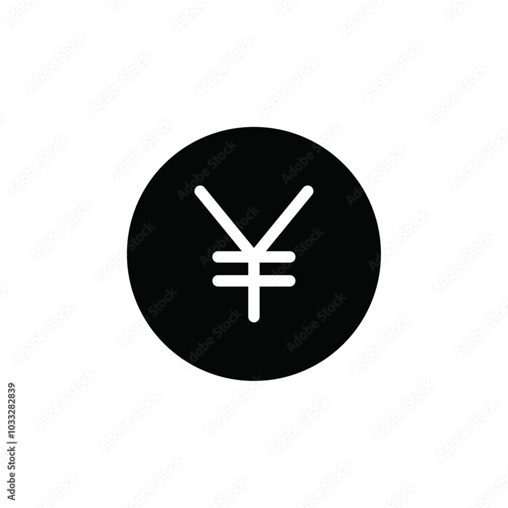 Yen sign icon web design in vector Yen sign icon web design in vector