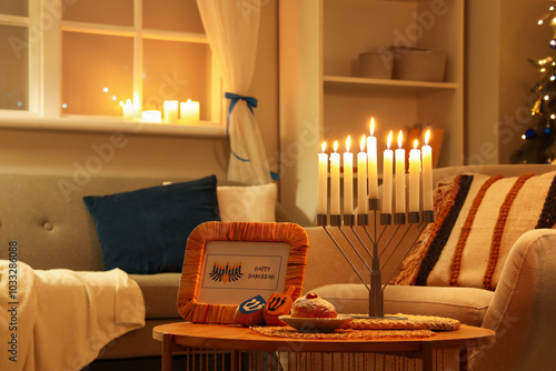 Greeting card for Hannukah ...