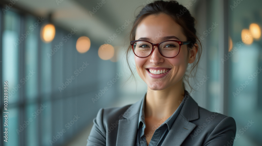 Smiling Professional: Authentic Business Portrait for Modern Office, Corporate Headshot, and Diverse Employee Profile Smiling Professional: Authentic Business Portrait for Modern Office, Corporate Headshot, and Diverse Employee Profile