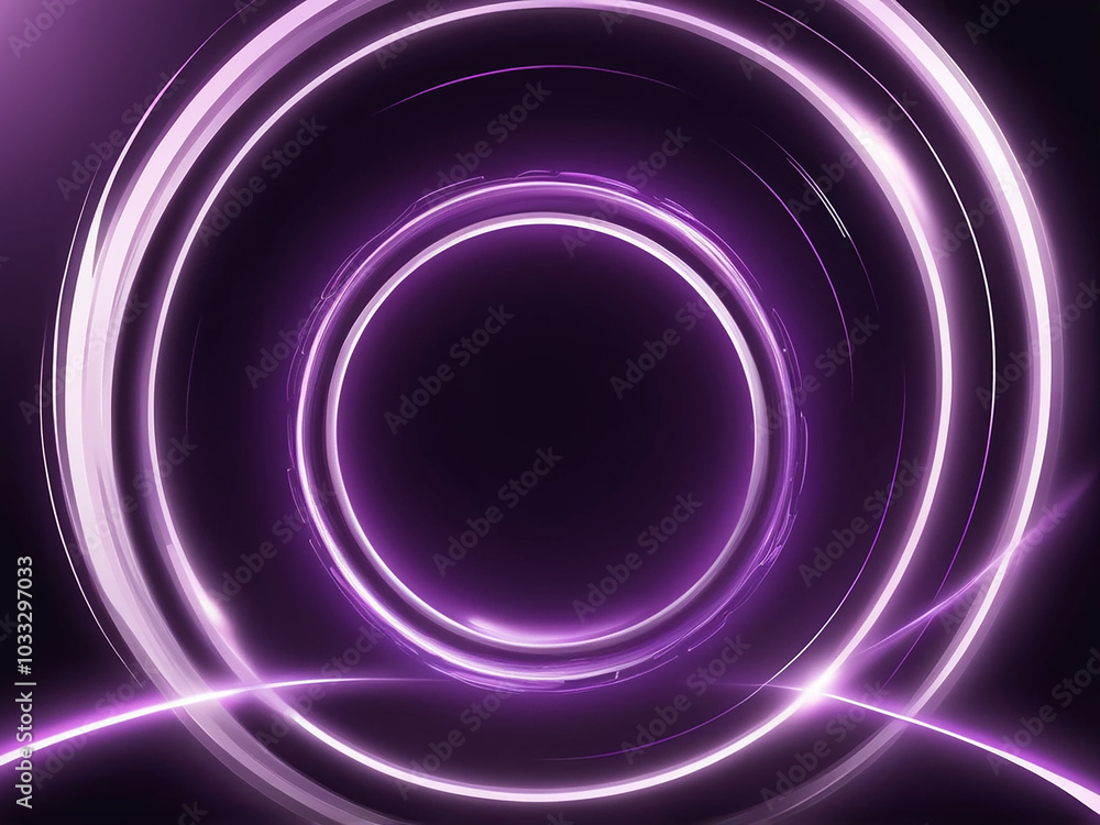 abstract Light Ring Motion Background, Elegant Violet Light Illustration abstract Light Ring Motion Background, Elegant Violet Light Illustration