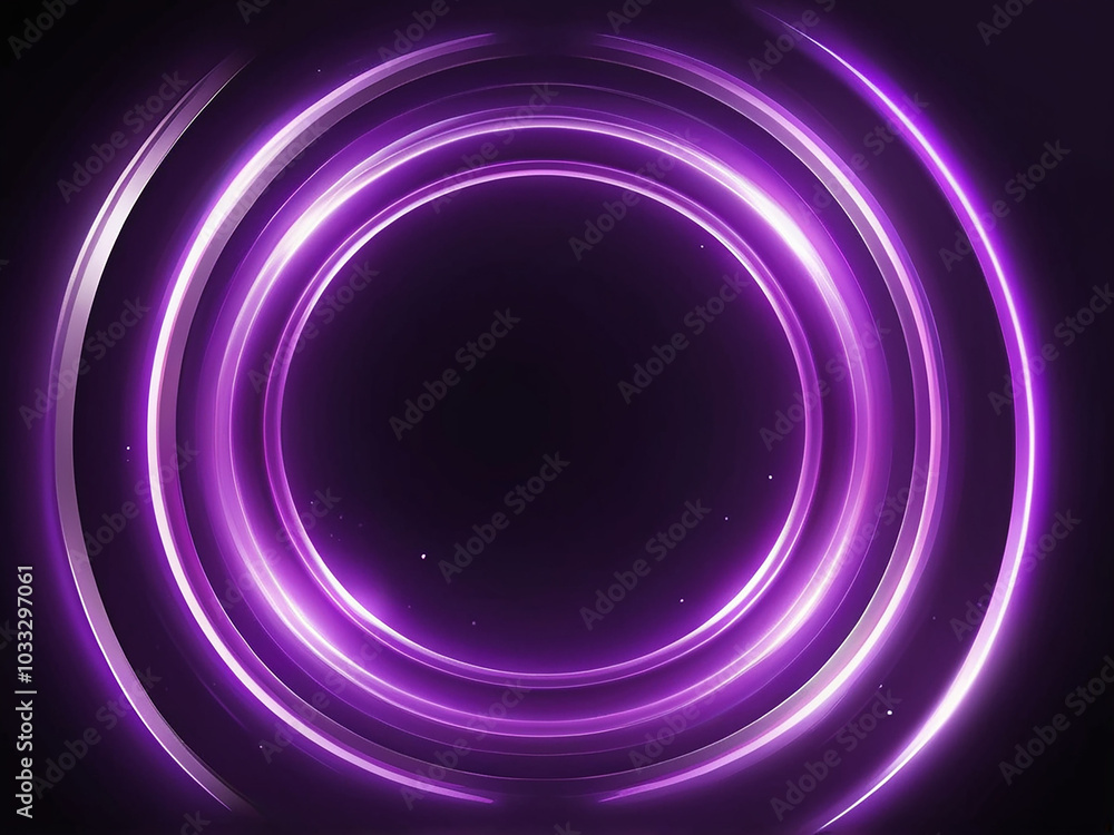 abstract Light circle Ring Motion Background, Elegant Violet Light Illustration abstract Light circle Ring Motion Background, Elegant Violet Light Illustration