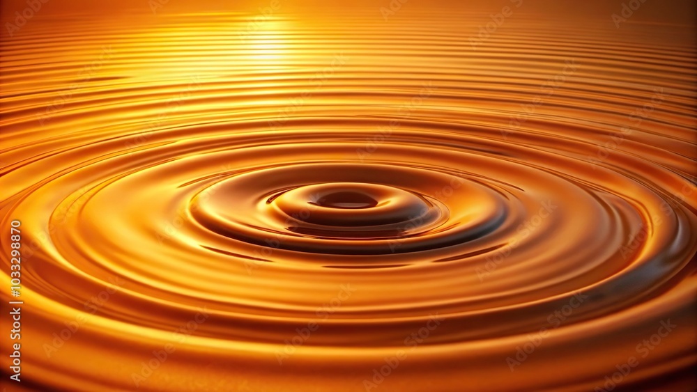 Photo of orange water ripples resembling beer foam Photo of orange water ripples resembling beer foam