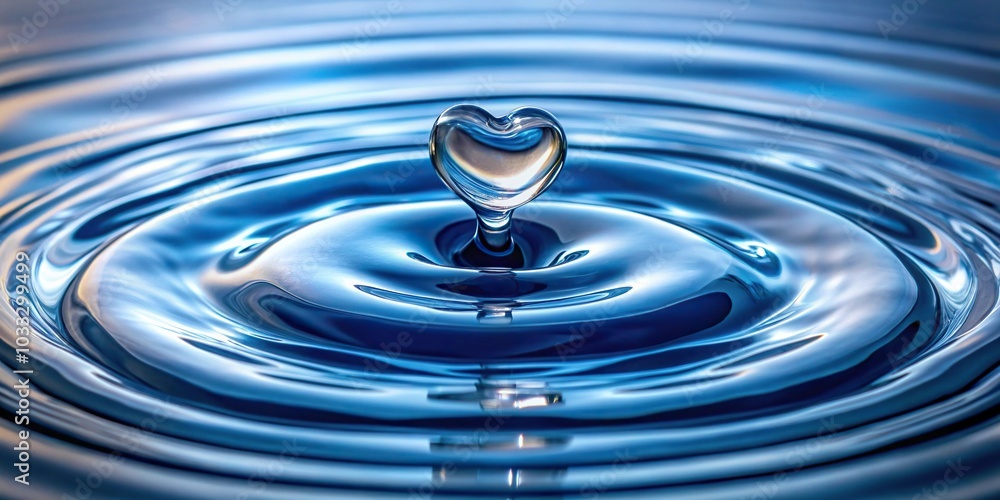 Photograph of water droplet heart in sky Photograph of water droplet heart in sky