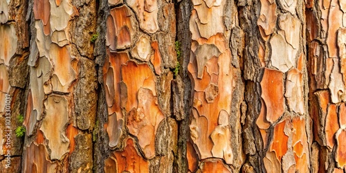Pine tree bark texture background