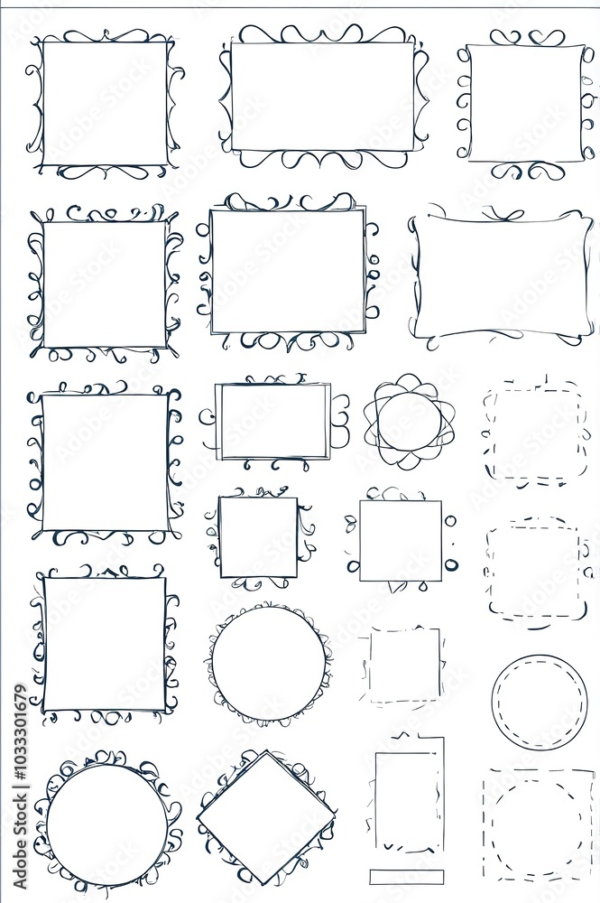 set of frames set of frames