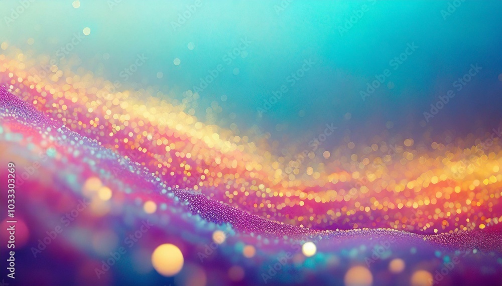 Obraz premium キラキラの壁紙